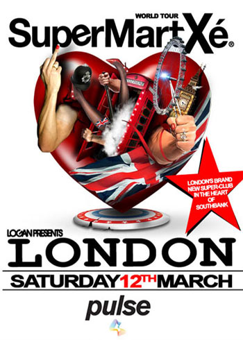 SuperMartXe Loves London