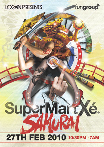 SuperMartXe Samurai